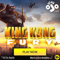 King Kong Fury Slot Bonus
